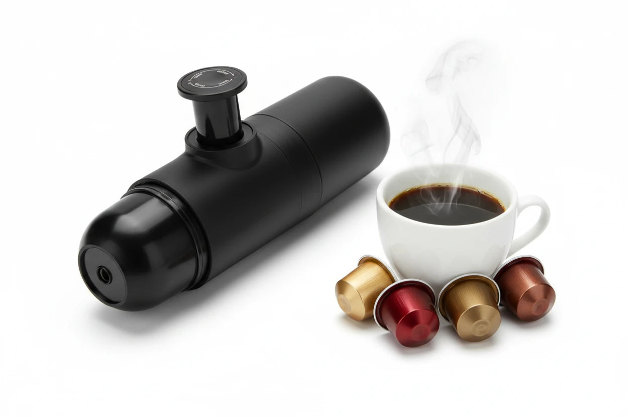 Electric Capsule Portable Coffee Maker | Sable Roast