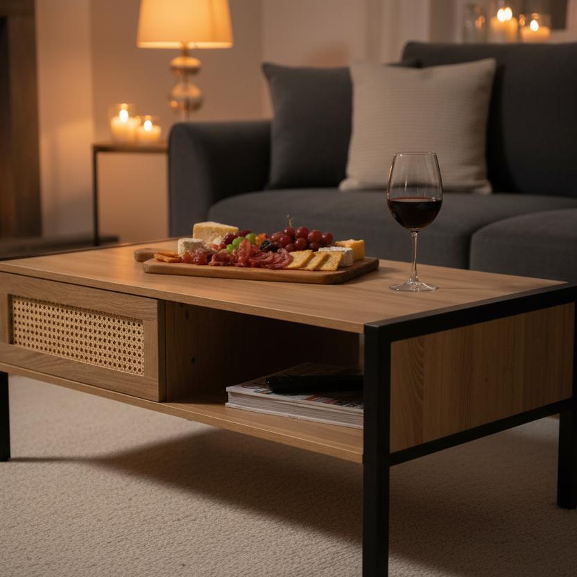 Rattan Coffee Table