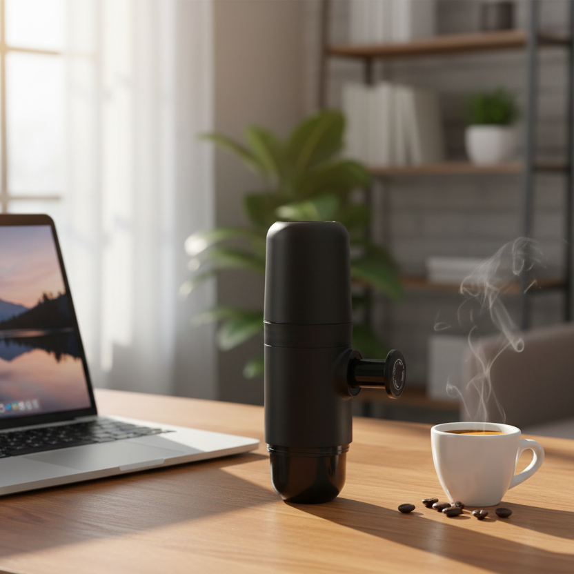 Electric Capsule Portable Coffee Maker | Sable Roast