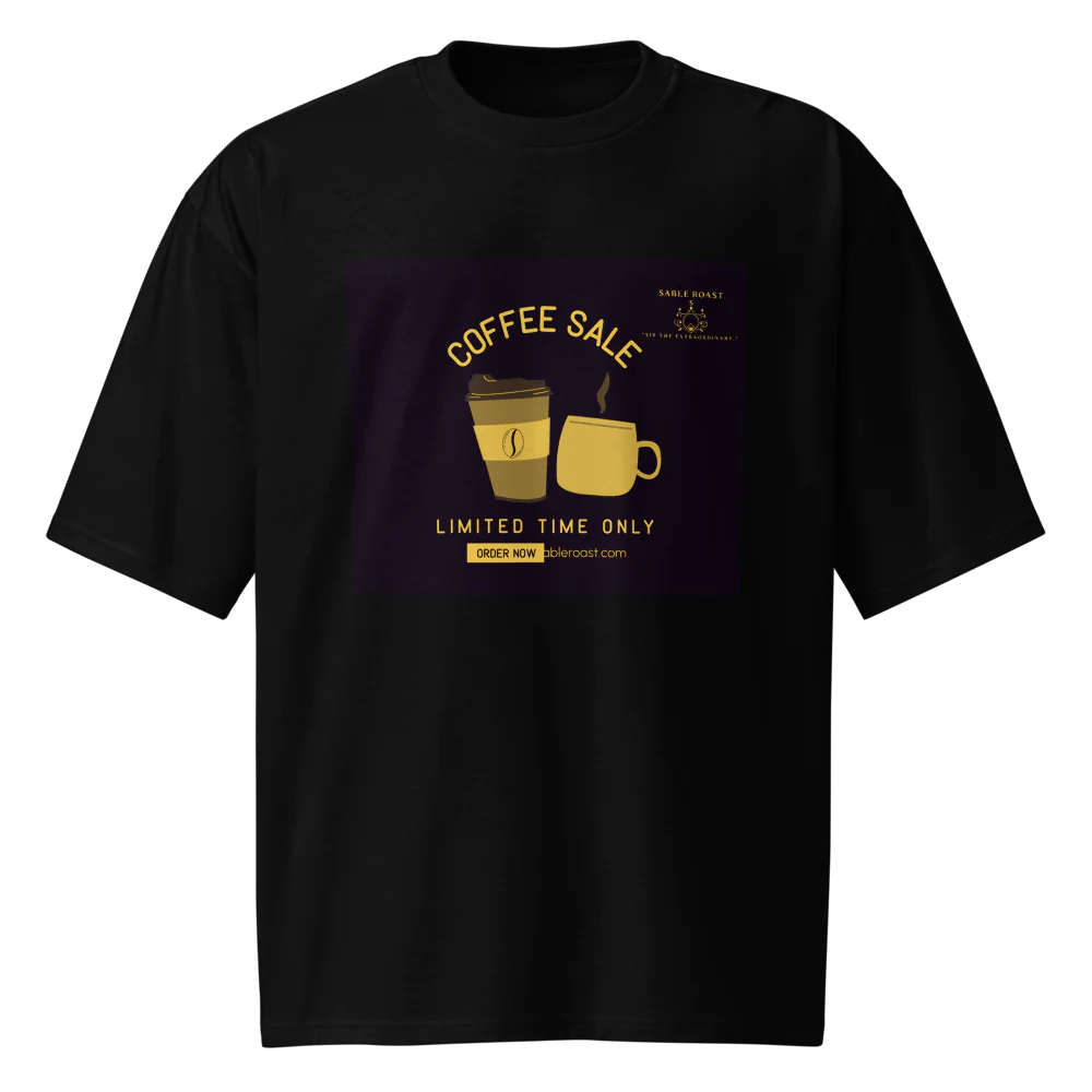 Sable Roast Men’s T-shirt - Bold. Confident. Grounded.