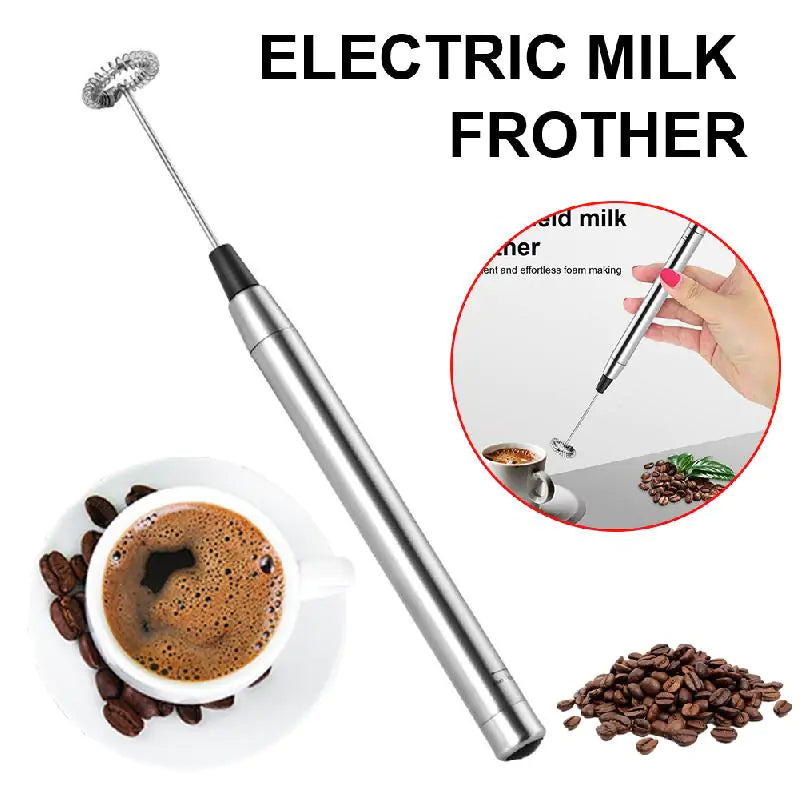 Electric Milk Frother Handheld mixer